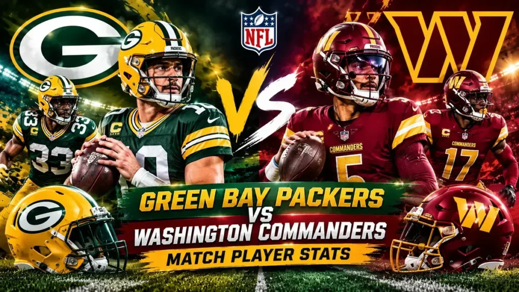 Packers vs Commanders Player Stats: Full Box Score