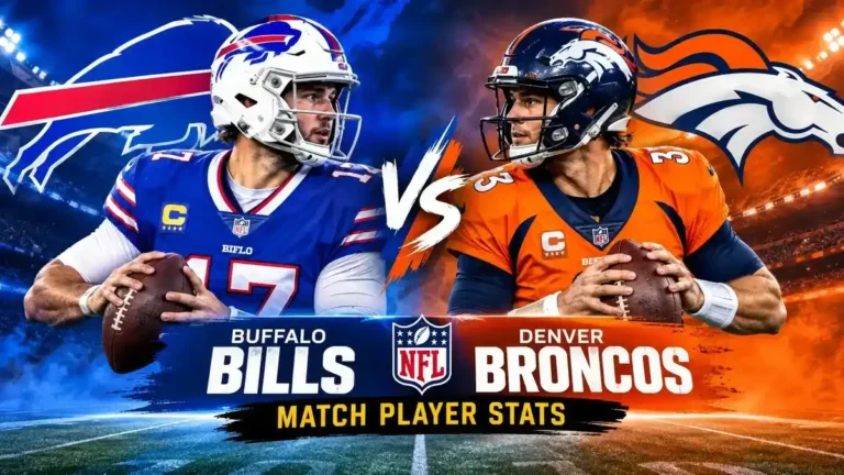 Buffalo Bills vs Denver Broncos Match Player Stats: Complete Game Breakdown