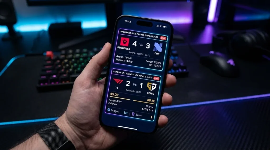 eTrueSports iOS App Live Escores Dashboard 2025